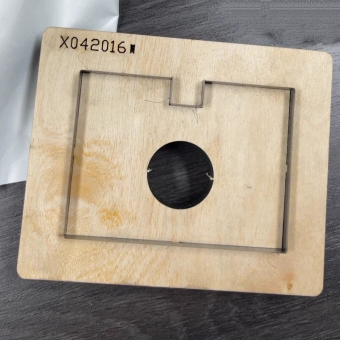 Cupcake Dessert Die Mold | Troquel Magdalena | Fustella Cupcake | Bakery Die Cutter | Sweet Treat Die Tool