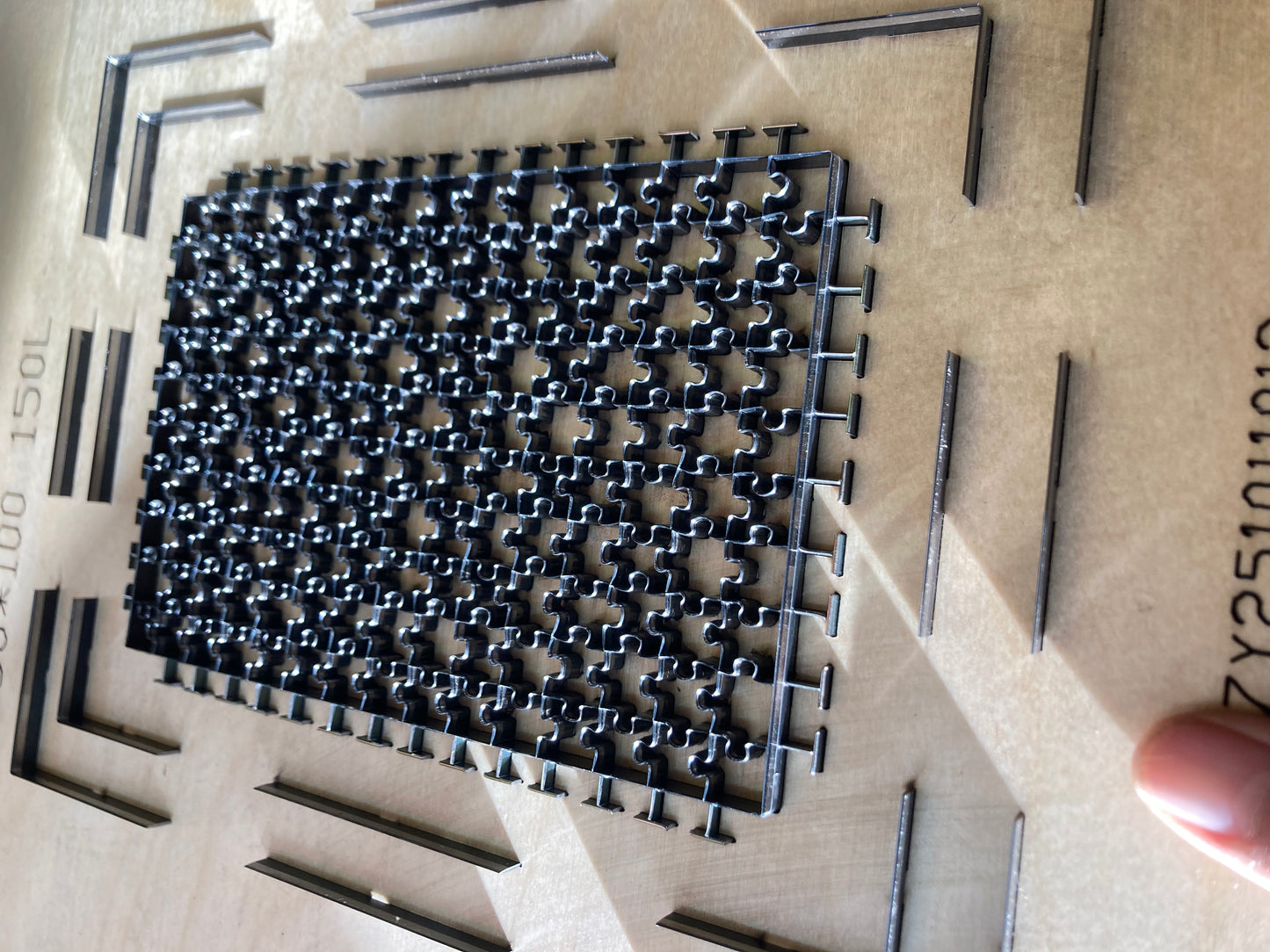 Custom Jigsaw Puzzle Cutting Die 10x15cm 150 Pieces - Made to Order Die Cutter