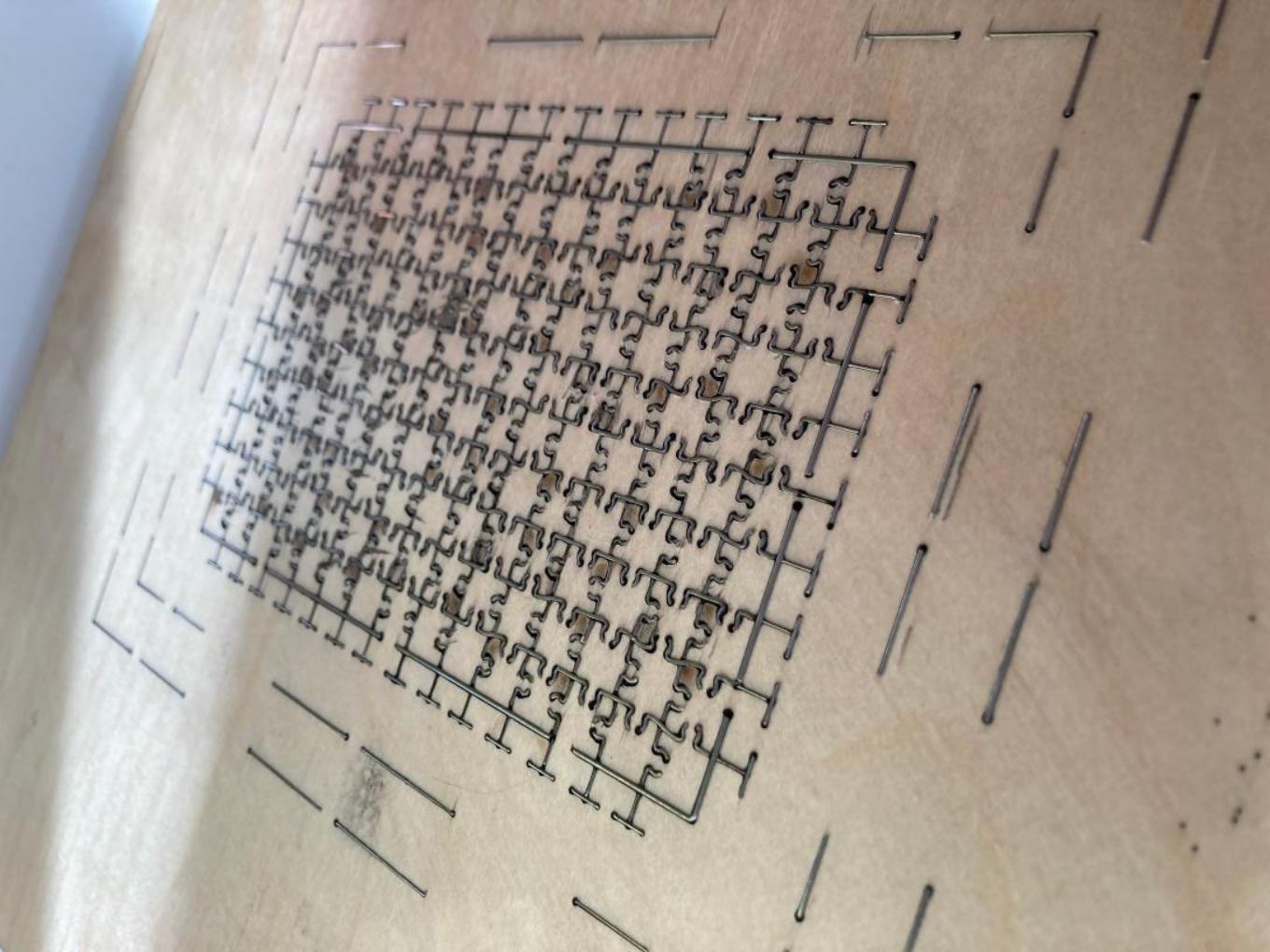 Custom Jigsaw Puzzle Cutting Die 10x15cm 150 Pieces - Made to Order Die Cutter