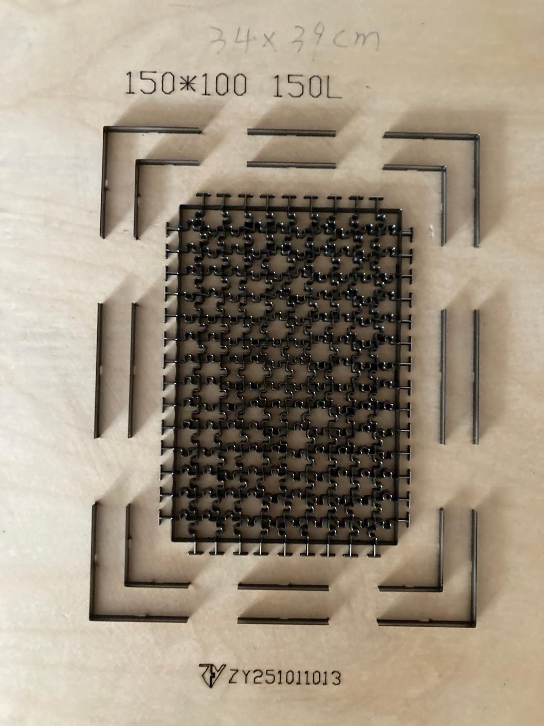 Custom Jigsaw Puzzle Cutting Die 10x15cm 150 Pieces - Made to Order Die Cutter