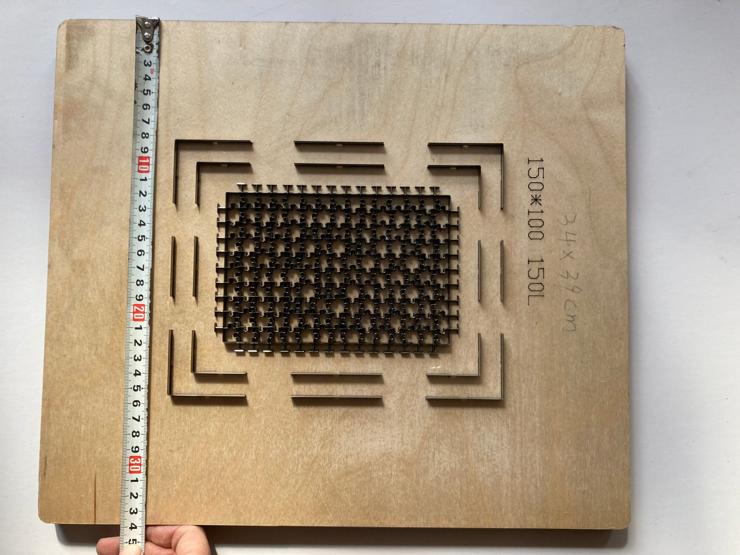 Custom Jigsaw Puzzle Cutting Die 10x15cm 150 Pieces - Made to Order Die Cutter