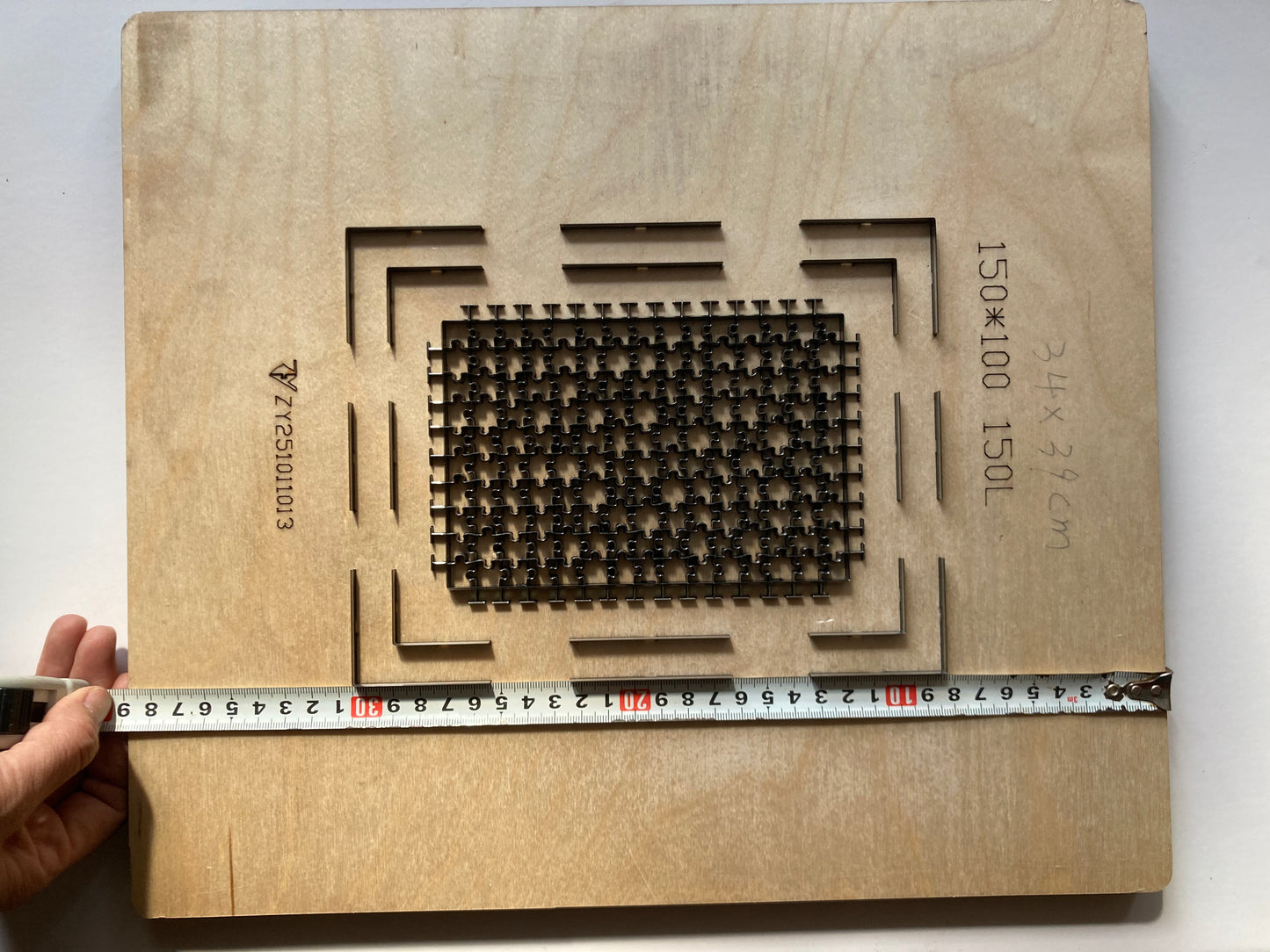 Custom Jigsaw Puzzle Cutting Die 10x15cm 150 Pieces - Made to Order Die Cutter