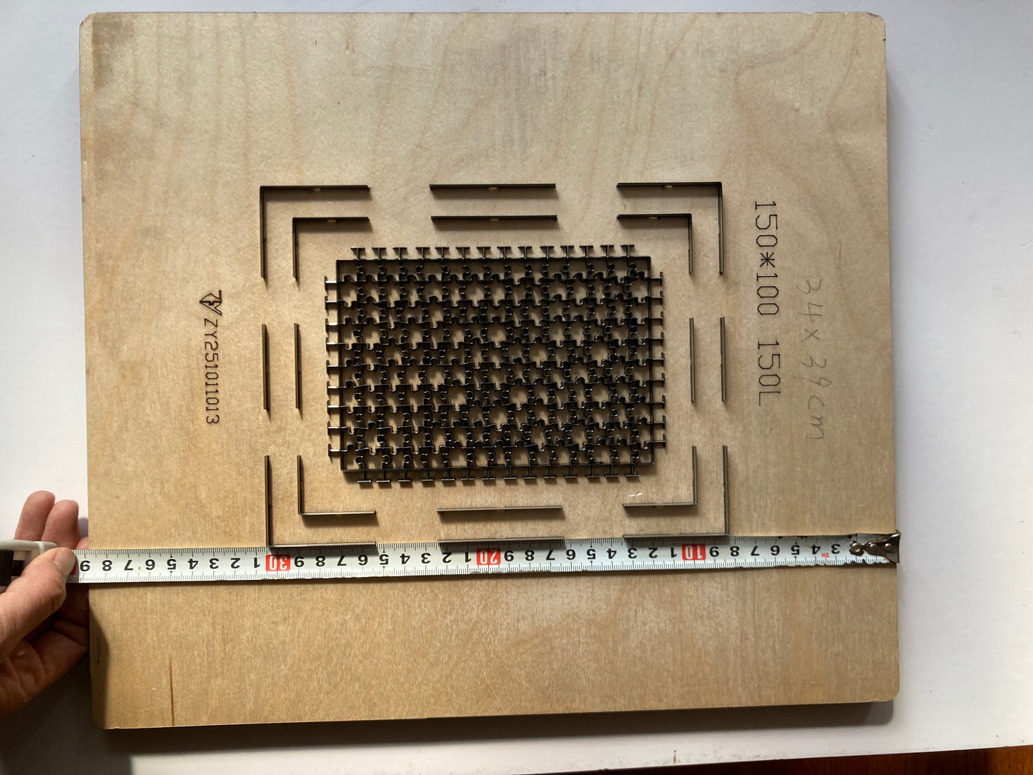 Custom Jigsaw Puzzle Cutting Die 10x15cm 150 Pieces - Made to Order Die Cutter